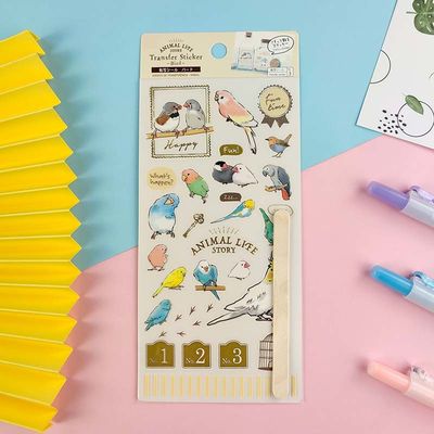 Wiping Custom Transfer Stickers Vinyl  UV Offset Printing DIY Manual Account