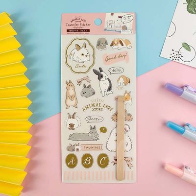 Wiping Custom Transfer Stickers Vinyl  UV Offset Printing DIY Manual Account